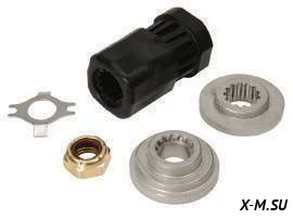 Втулочный комплект для крепления винта Flo-Torq Reflex для MERCURY 30-70 л.с. (M-114) (Quicksilver) Втулочный комплект для крепления винта Flo-Torq Reflex для MERCURY 30-70 л.с. (M-114) (Quicksilver)