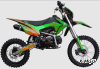 Питбайк BSE EX125 17/14 Green Orange Ant (020)