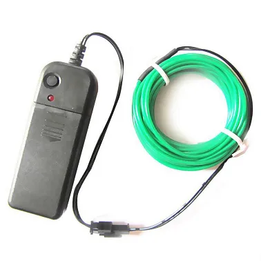 Нить светодиодная (D2.3мм, L-2м, 60LED) 3V (цв. красный)